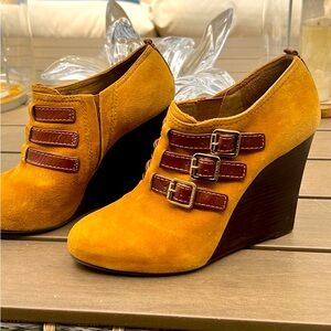 Tory Burch• Gabriella Suede and Leather Bootie